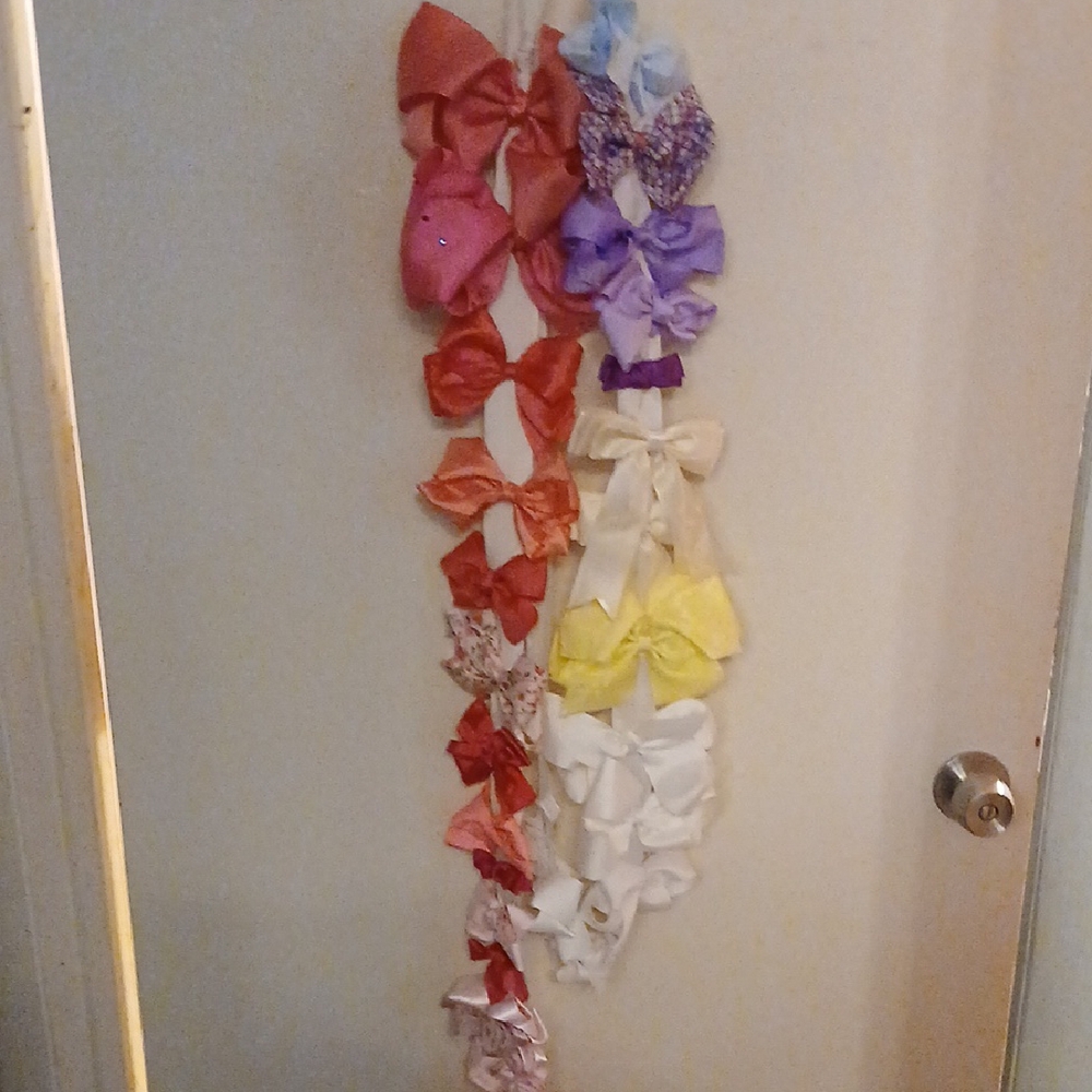 32 Colorful Kids Hair Bow Set
